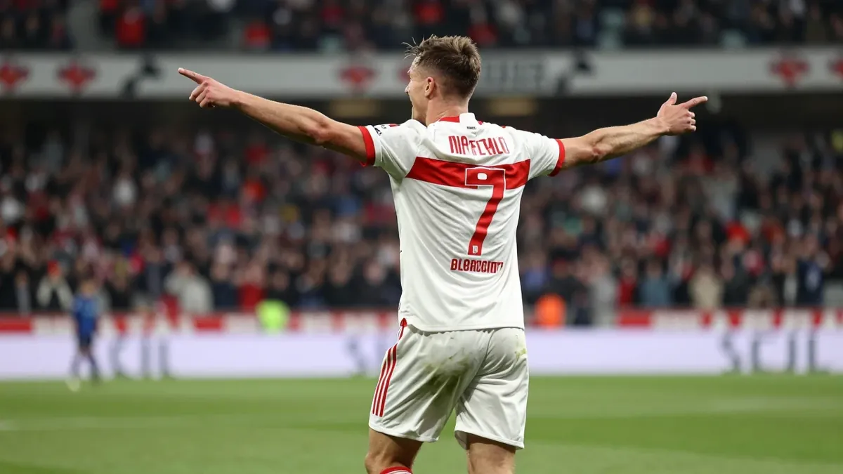VfB Stuttgart startet mit einem 3:1-Heimsieg in die Champions League, während Josha Vagnoman nach einem turbulenten...